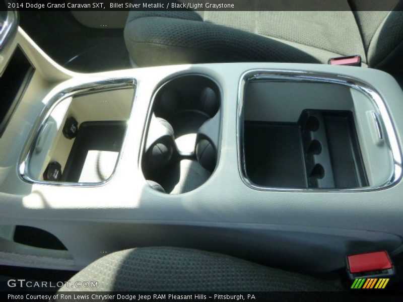 Billet Silver Metallic / Black/Light Graystone 2014 Dodge Grand Caravan SXT