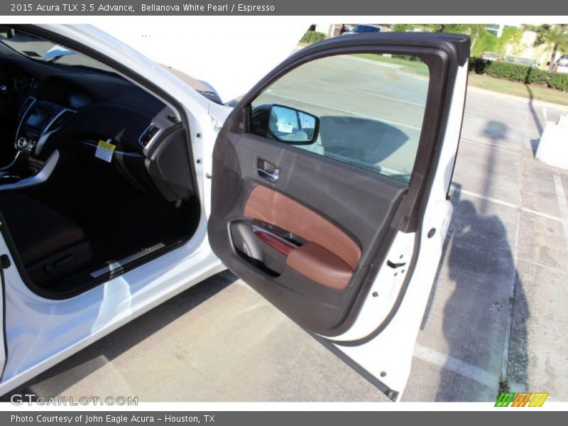 Bellanova White Pearl / Espresso 2015 Acura TLX 3.5 Advance