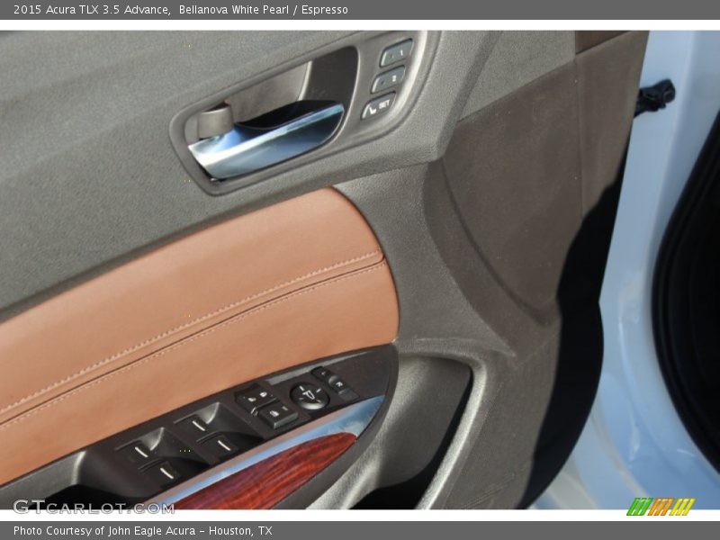 Bellanova White Pearl / Espresso 2015 Acura TLX 3.5 Advance
