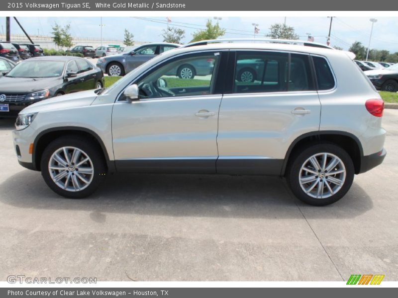  2015 Tiguan SE White Gold Metallic