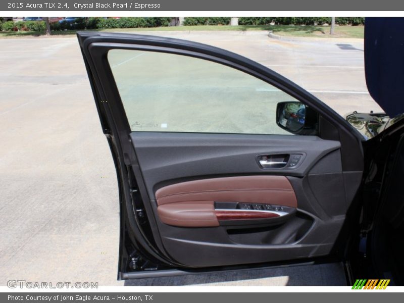 Crystal Black Pearl / Espresso 2015 Acura TLX 2.4