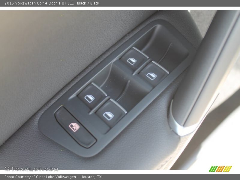 Black / Black 2015 Volkswagen Golf 4 Door 1.8T SEL