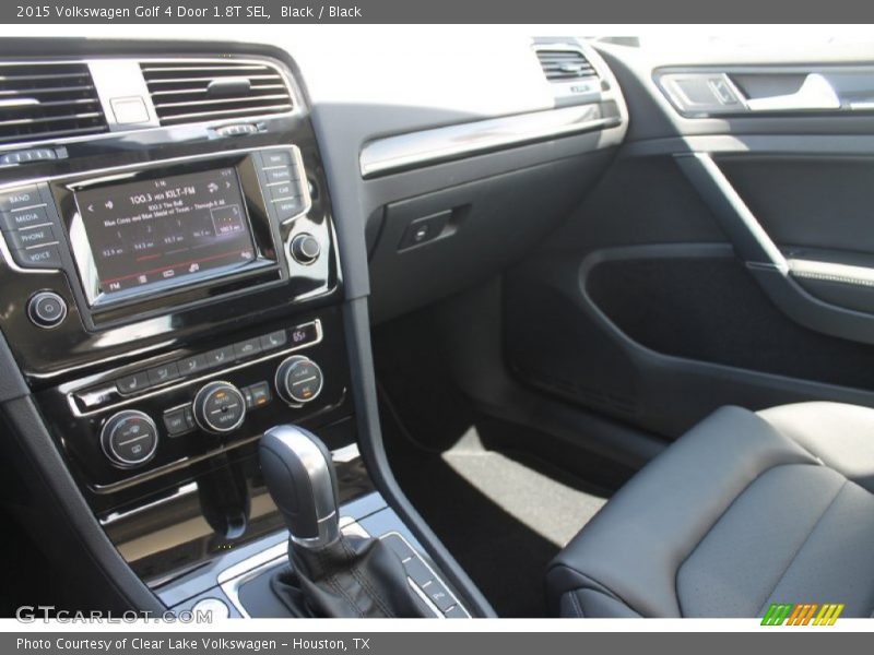 Black / Black 2015 Volkswagen Golf 4 Door 1.8T SEL