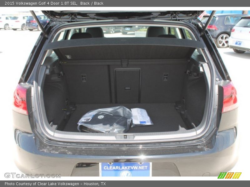 Black / Black 2015 Volkswagen Golf 4 Door 1.8T SEL