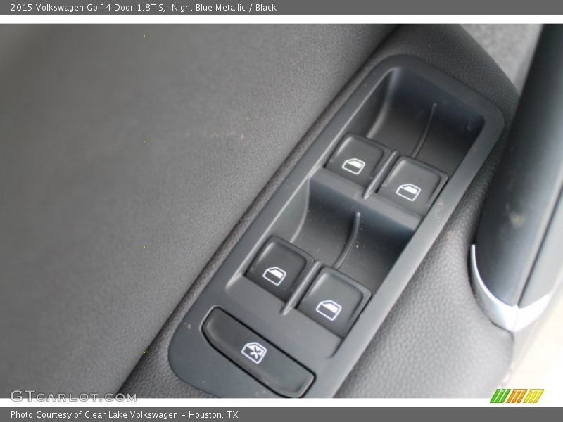 Night Blue Metallic / Black 2015 Volkswagen Golf 4 Door 1.8T S