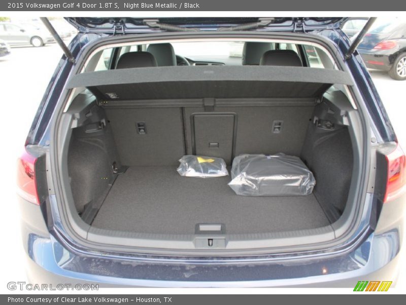 Night Blue Metallic / Black 2015 Volkswagen Golf 4 Door 1.8T S