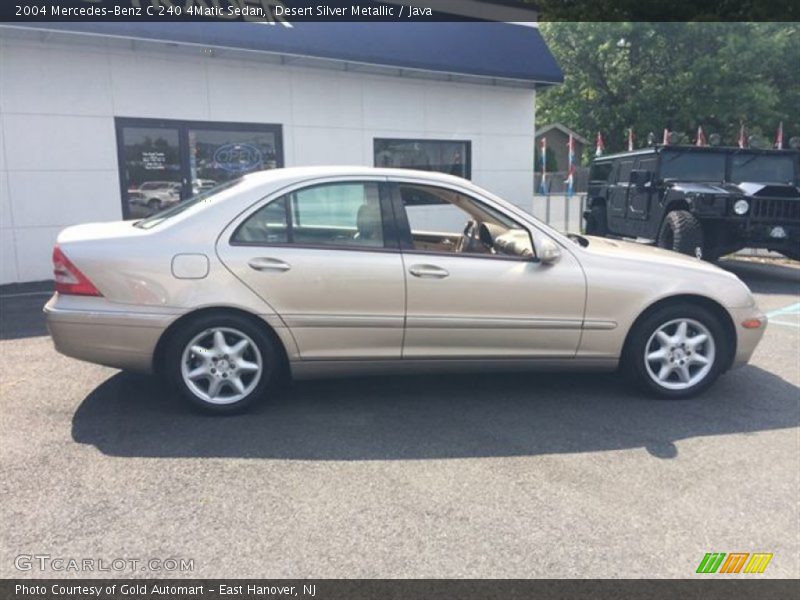 Desert Silver Metallic / Java 2004 Mercedes-Benz C 240 4Matic Sedan