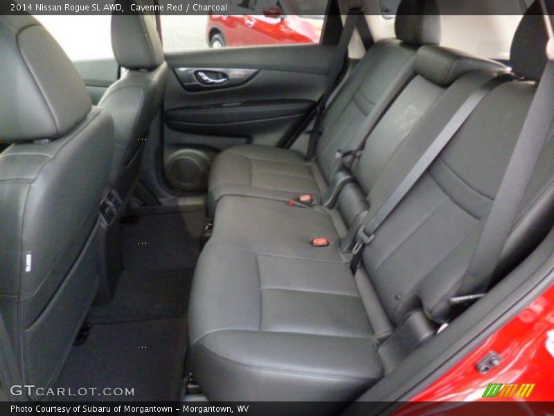 Cayenne Red / Charcoal 2014 Nissan Rogue SL AWD