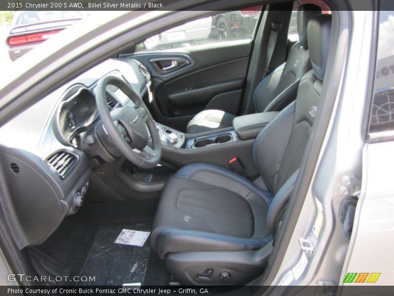 Front Seat of 2015 200 S AWD