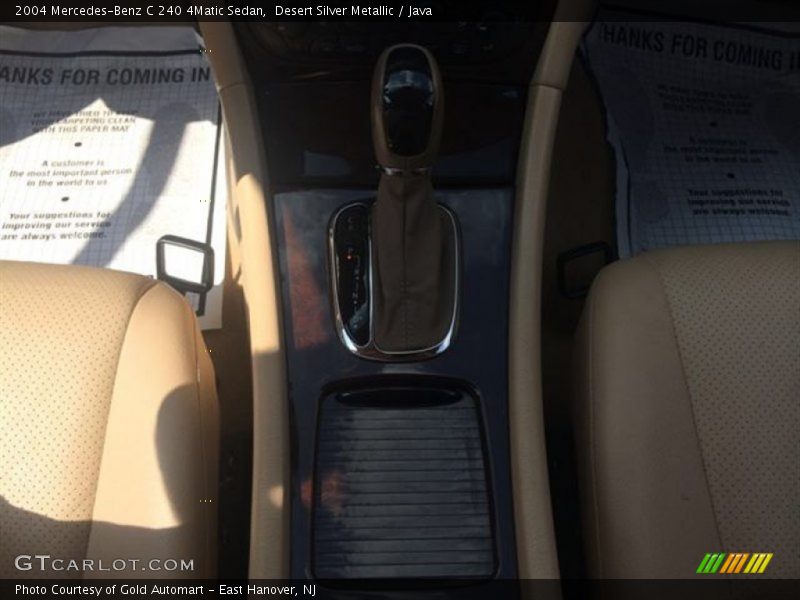 Desert Silver Metallic / Java 2004 Mercedes-Benz C 240 4Matic Sedan
