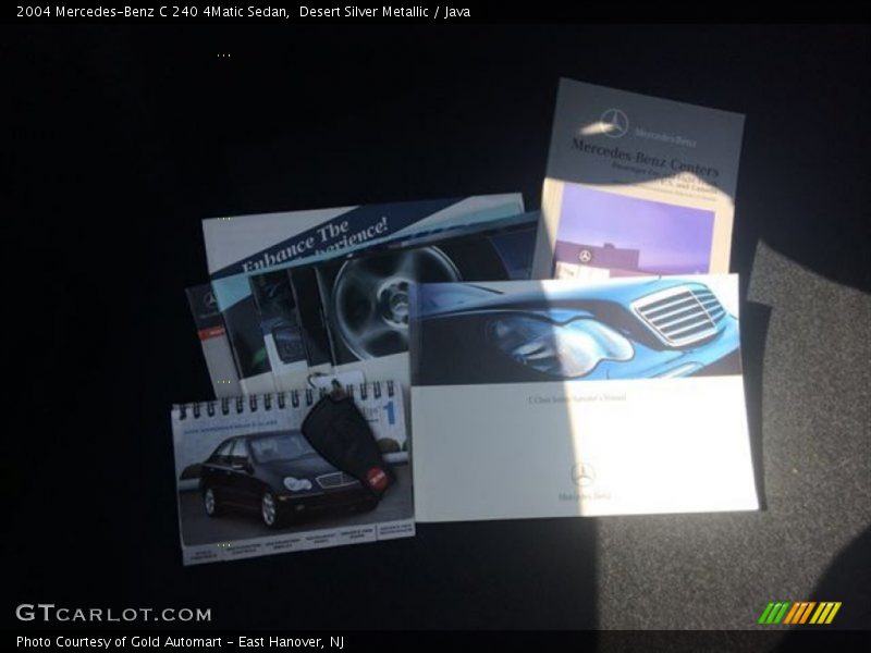 Desert Silver Metallic / Java 2004 Mercedes-Benz C 240 4Matic Sedan