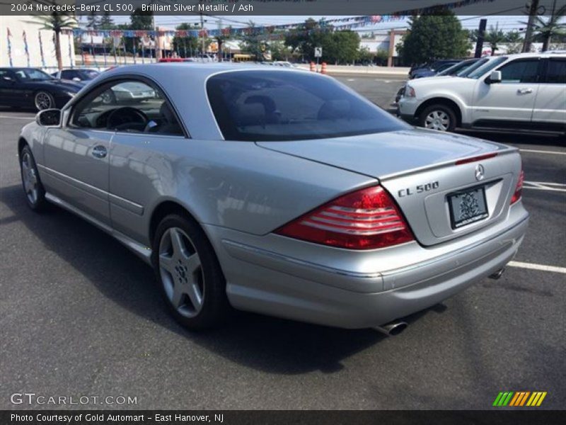 Brilliant Silver Metallic / Ash 2004 Mercedes-Benz CL 500