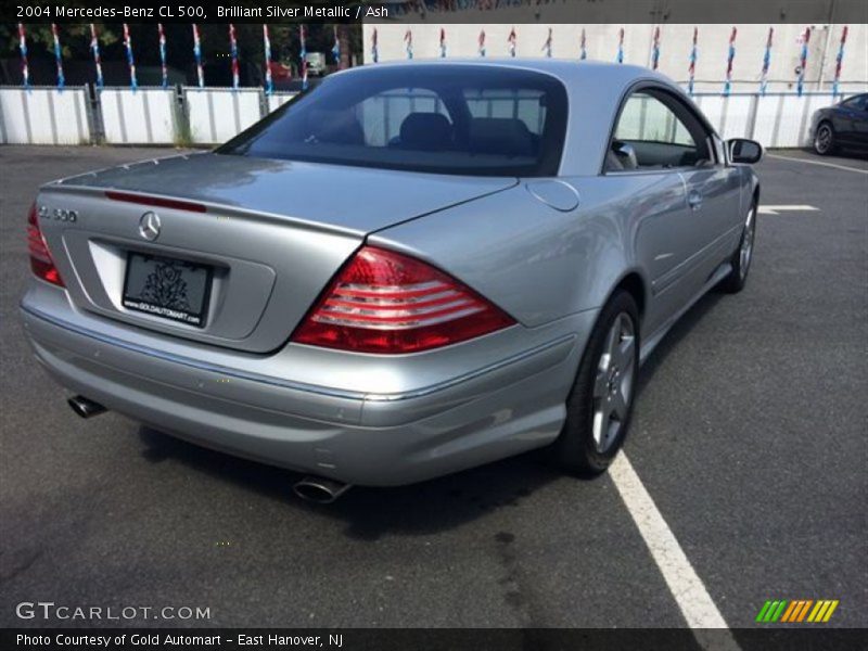 Brilliant Silver Metallic / Ash 2004 Mercedes-Benz CL 500