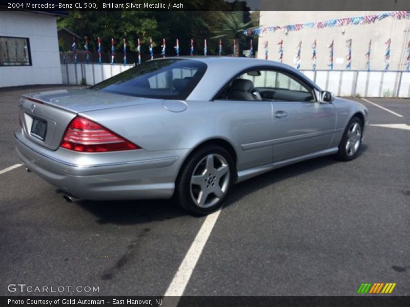 Brilliant Silver Metallic / Ash 2004 Mercedes-Benz CL 500