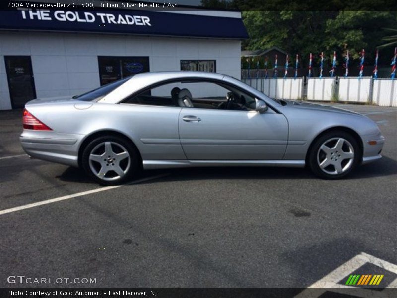 Brilliant Silver Metallic / Ash 2004 Mercedes-Benz CL 500