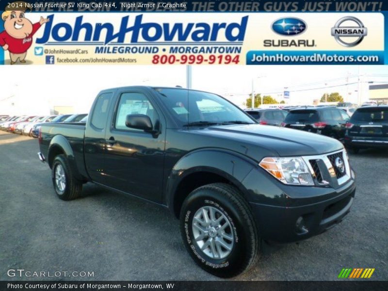 Night Armor / Graphite 2014 Nissan Frontier SV King Cab 4x4