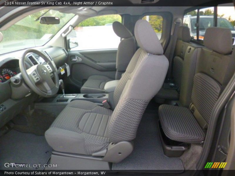  2014 Frontier SV King Cab 4x4 Graphite Interior