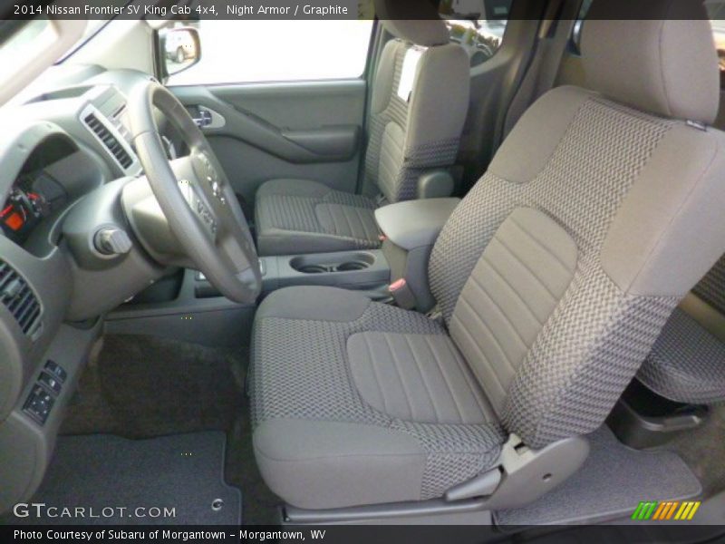 Front Seat of 2014 Frontier SV King Cab 4x4