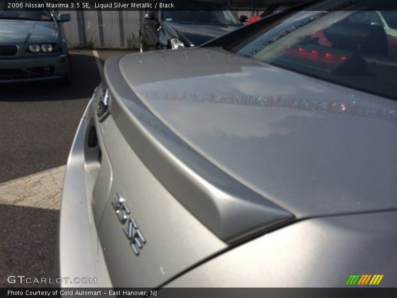 Liquid Silver Metallic / Black 2006 Nissan Maxima 3.5 SE