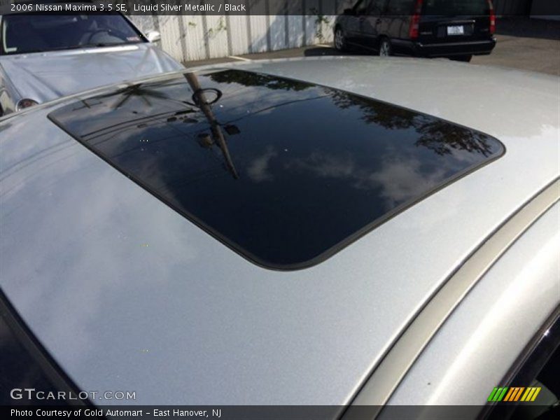 Liquid Silver Metallic / Black 2006 Nissan Maxima 3.5 SE