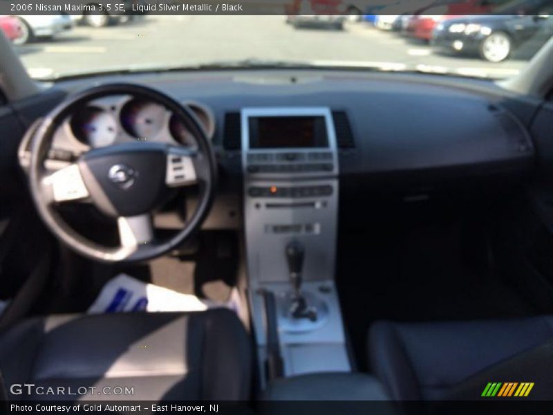 Liquid Silver Metallic / Black 2006 Nissan Maxima 3.5 SE