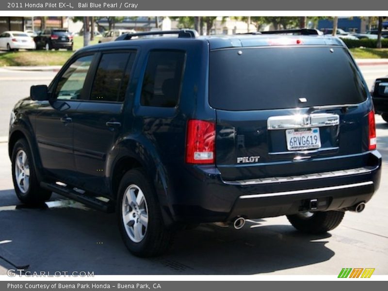 Bali Blue Pearl / Gray 2011 Honda Pilot EX-L