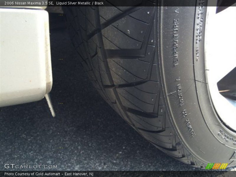 Liquid Silver Metallic / Black 2006 Nissan Maxima 3.5 SE