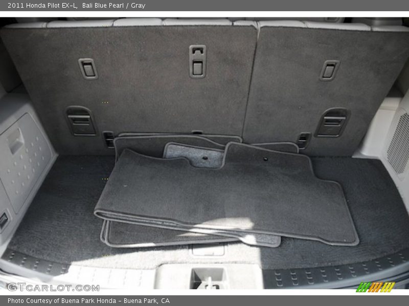 Bali Blue Pearl / Gray 2011 Honda Pilot EX-L