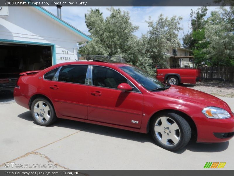 Precision Red / Gray 2008 Chevrolet Impala SS
