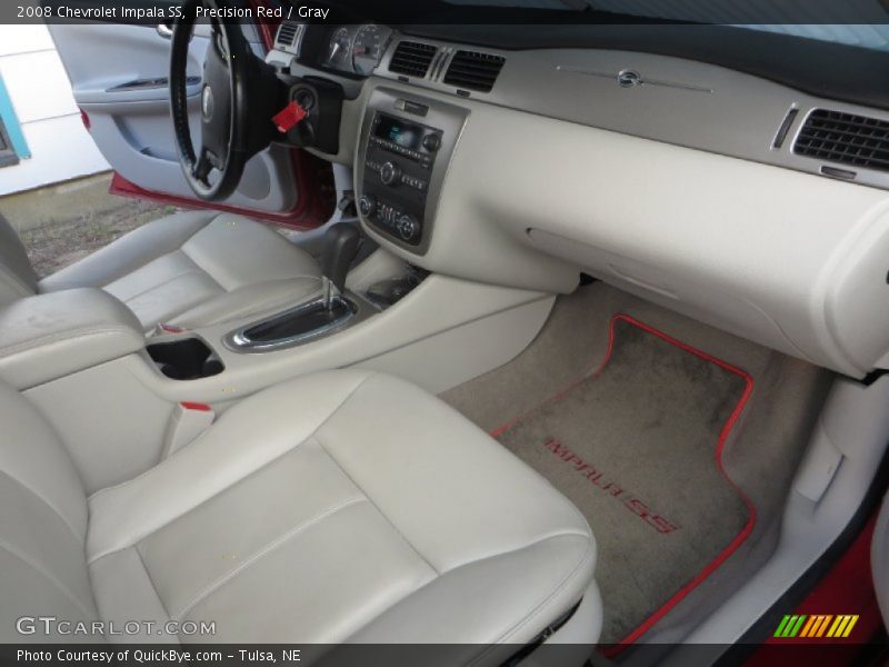 Precision Red / Gray 2008 Chevrolet Impala SS