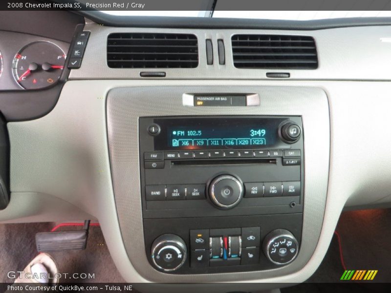 Precision Red / Gray 2008 Chevrolet Impala SS