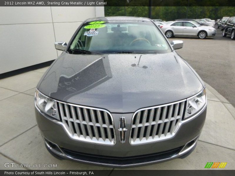 Sterling Gray Metallic / Light Camel 2012 Lincoln MKZ AWD