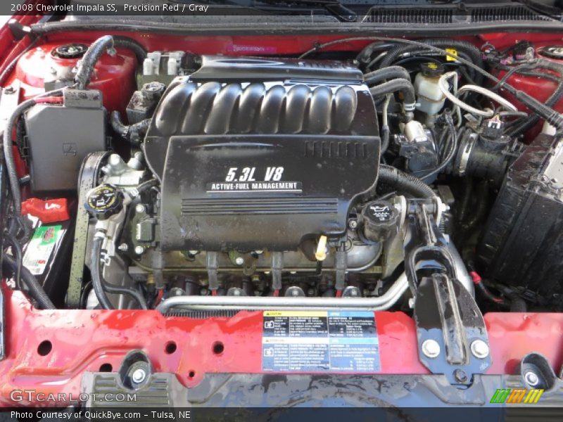 Precision Red / Gray 2008 Chevrolet Impala SS