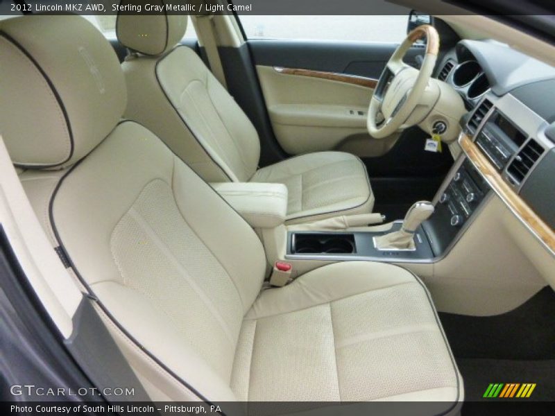 Sterling Gray Metallic / Light Camel 2012 Lincoln MKZ AWD