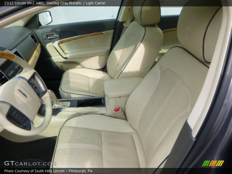 Sterling Gray Metallic / Light Camel 2012 Lincoln MKZ AWD