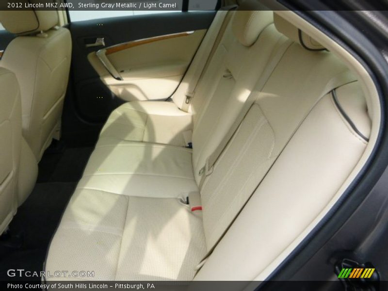 Sterling Gray Metallic / Light Camel 2012 Lincoln MKZ AWD