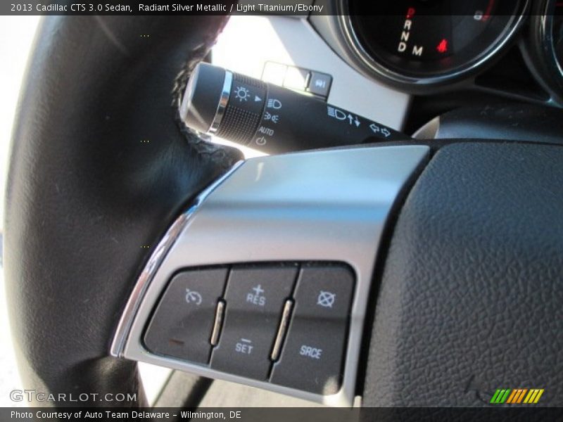 Radiant Silver Metallic / Light Titanium/Ebony 2013 Cadillac CTS 3.0 Sedan