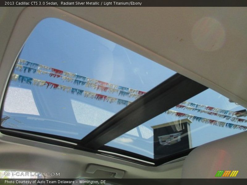 Radiant Silver Metallic / Light Titanium/Ebony 2013 Cadillac CTS 3.0 Sedan