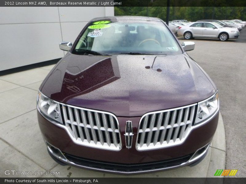 Bordeaux Reserve Metallic / Light Camel 2012 Lincoln MKZ AWD