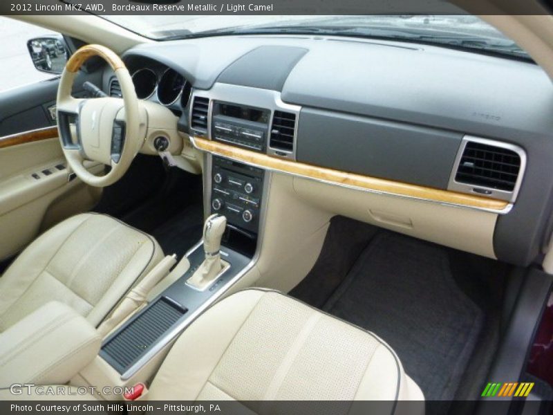 Bordeaux Reserve Metallic / Light Camel 2012 Lincoln MKZ AWD