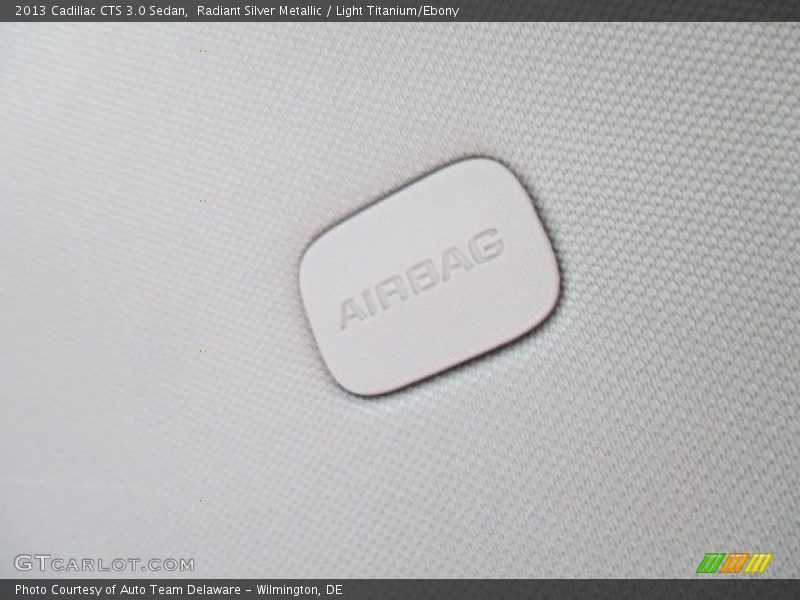 Radiant Silver Metallic / Light Titanium/Ebony 2013 Cadillac CTS 3.0 Sedan