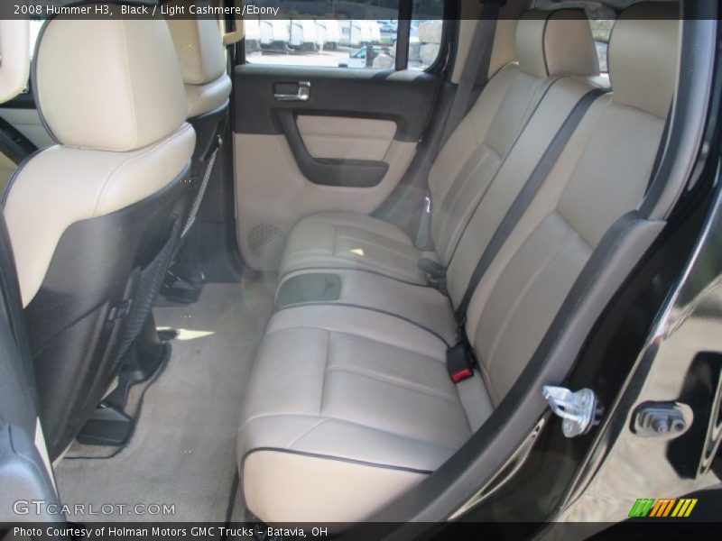 Rear Seat of 2008 H3 