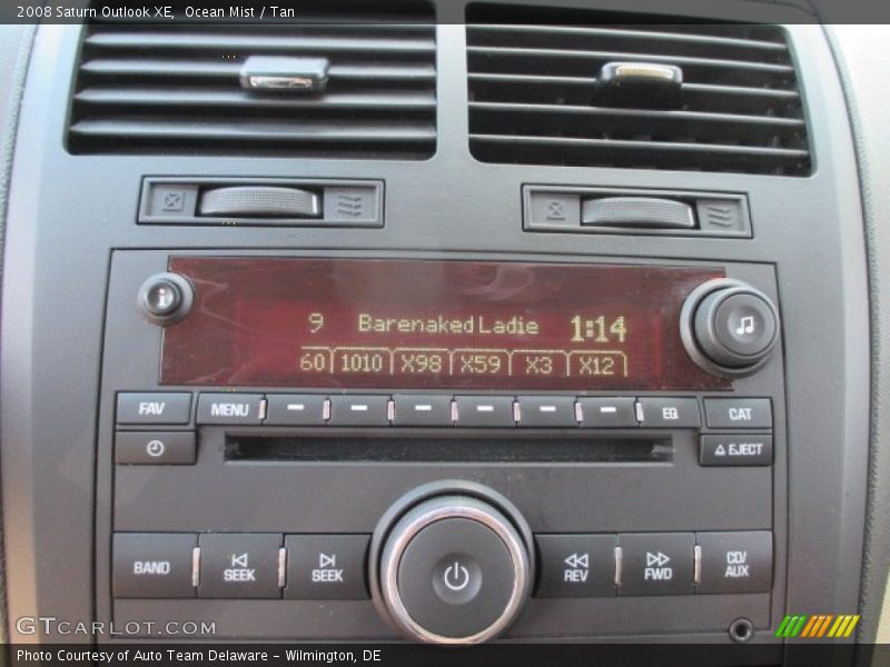 Ocean Mist / Tan 2008 Saturn Outlook XE