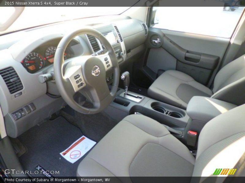 Super Black / Gray 2015 Nissan Xterra S 4x4