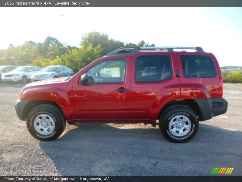 Cayenne Red / Gray 2015 Nissan Xterra X 4x4