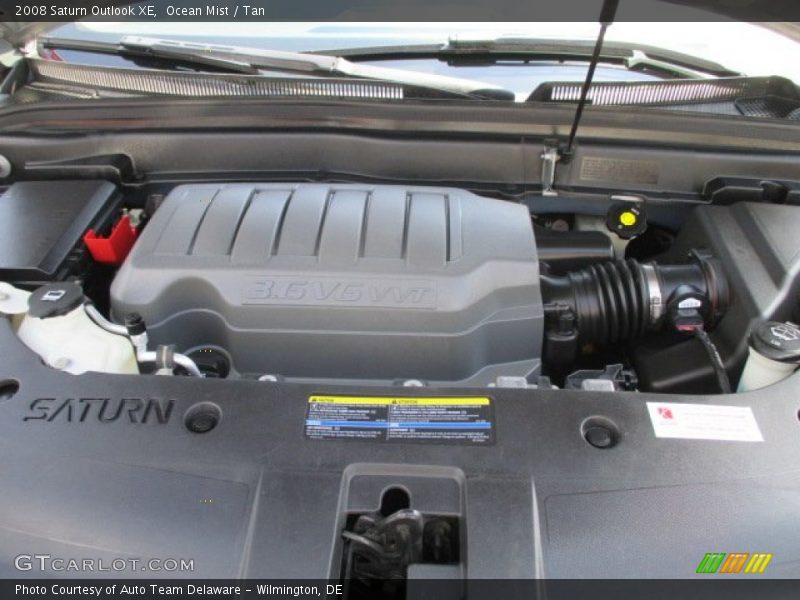 Ocean Mist / Tan 2008 Saturn Outlook XE