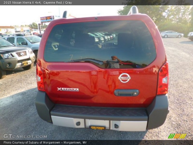 Cayenne Red / Gray 2015 Nissan Xterra X 4x4