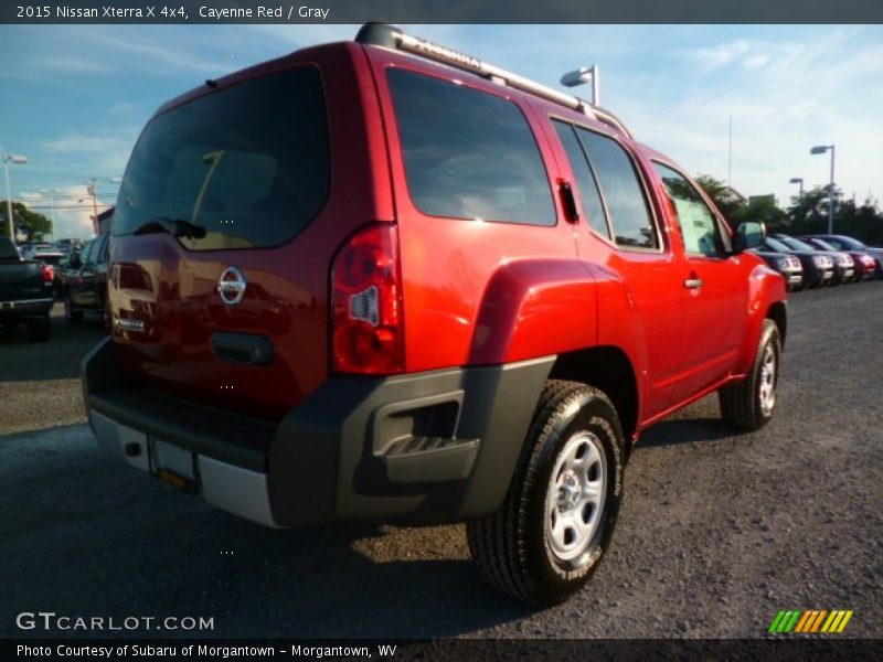 Cayenne Red / Gray 2015 Nissan Xterra X 4x4