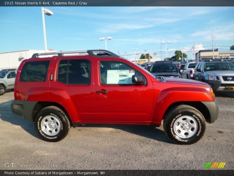 Cayenne Red / Gray 2015 Nissan Xterra X 4x4