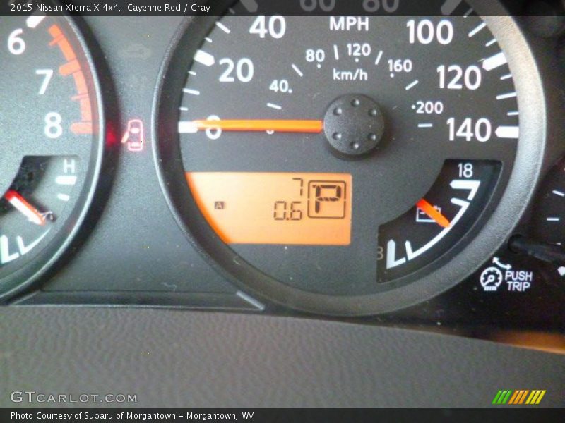 Cayenne Red / Gray 2015 Nissan Xterra X 4x4